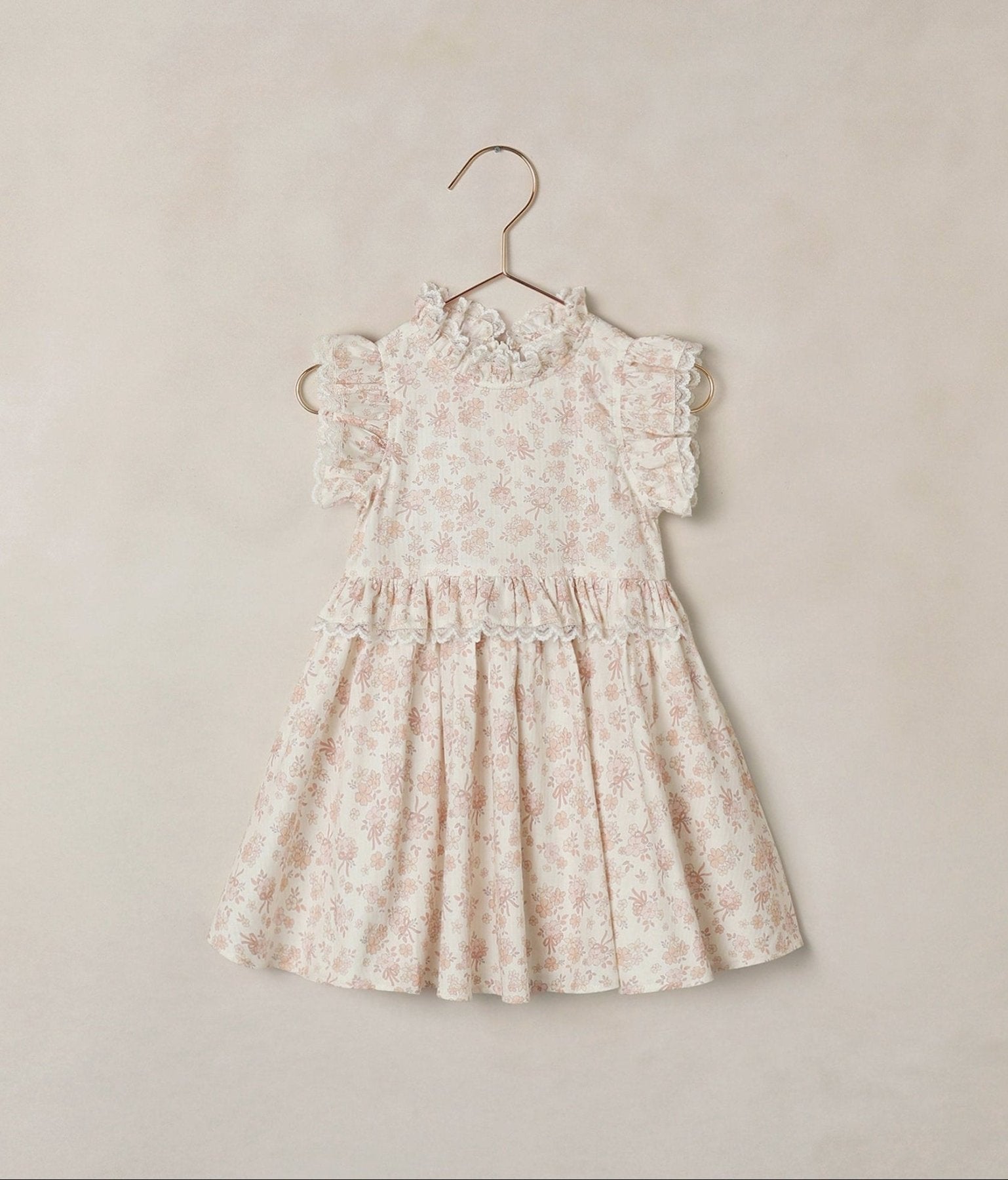 Noralee Alice Dress - Ivory | HONEYPIEKIDS 