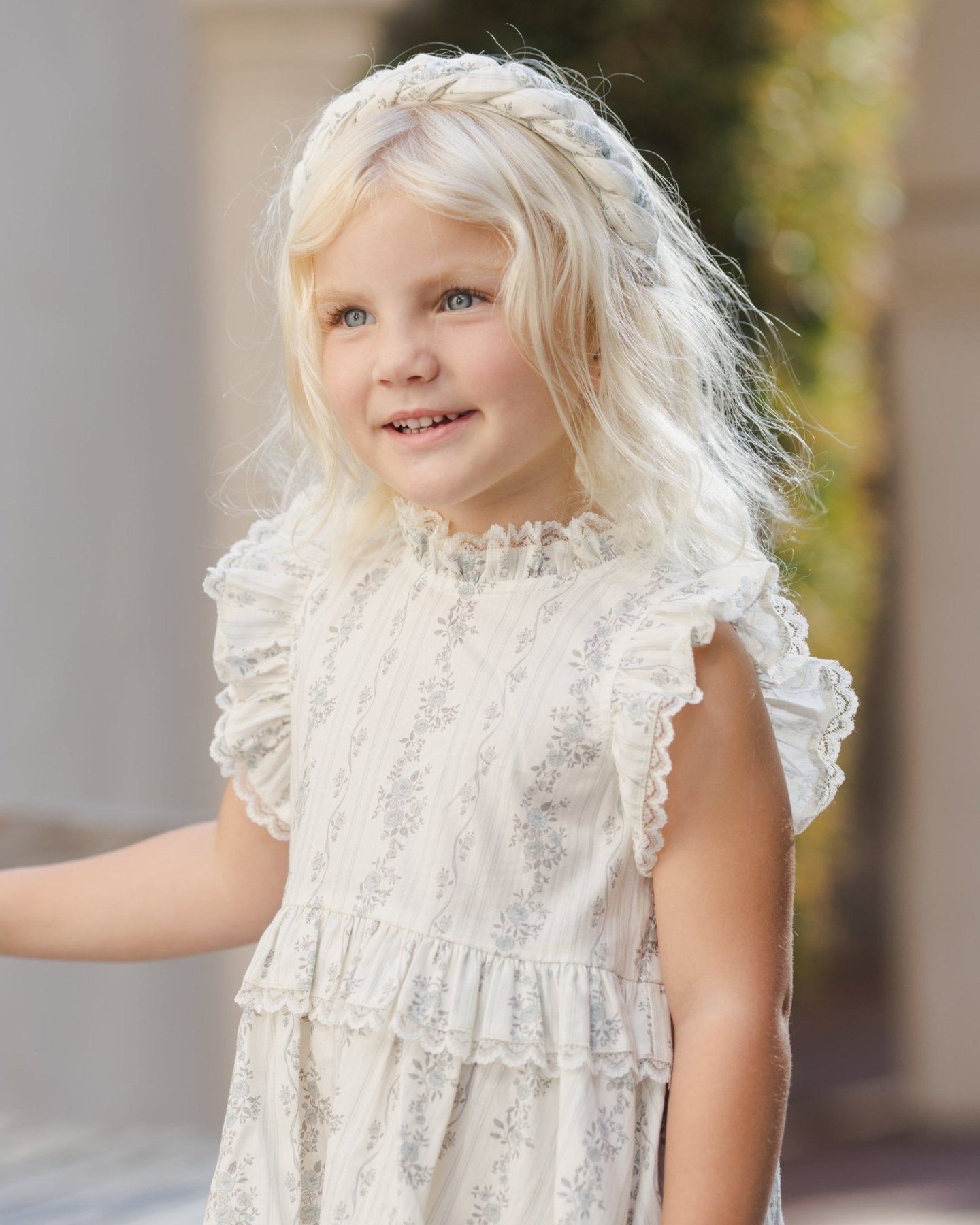 Noralee Alice Dress - Ivory | HONEYPIEKIDS.COM