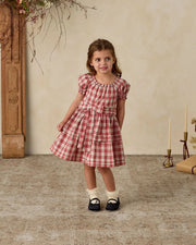 Noralee Annette Dress - Holiday Tartan | HONEYPIEKIDS