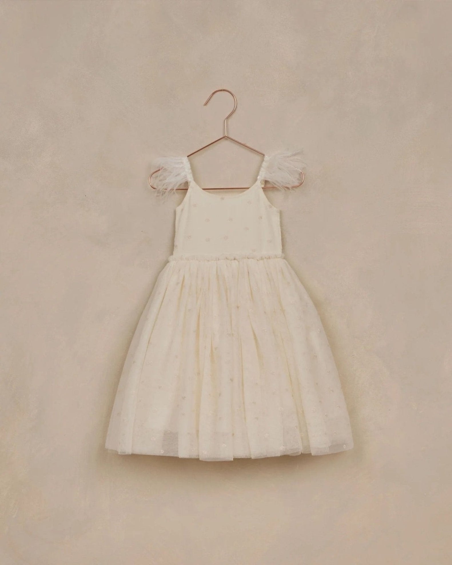 NoraLee Poppy Dress In Ivory | HONEYPIEKIDS 