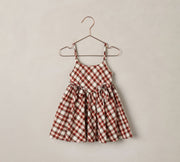 Noralee Betsy Dress - Holiday Ruby Tartan | HONEYPIEKIDS