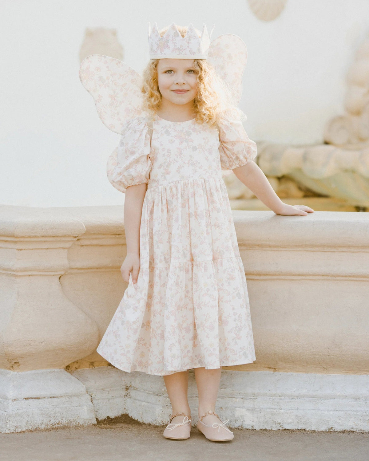 NoraLee Birthday Crown - Pastel Floral | HONEYPIEKIDS