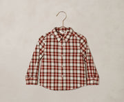 Noralee Boys Harrison Button Down - Holiday Tartan | HONEYPIEKIDS 