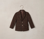 Noralee Boys Sebastian Blazer - Holiday Heathered Plaid | HONEYPIEKIDS