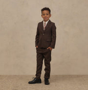 Noralee Sebastian Pant - Heathered Plaid | HONEYPIEKIDS