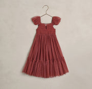 Noralee Clara Dress - Ruby | HONEYPIEKIDS 