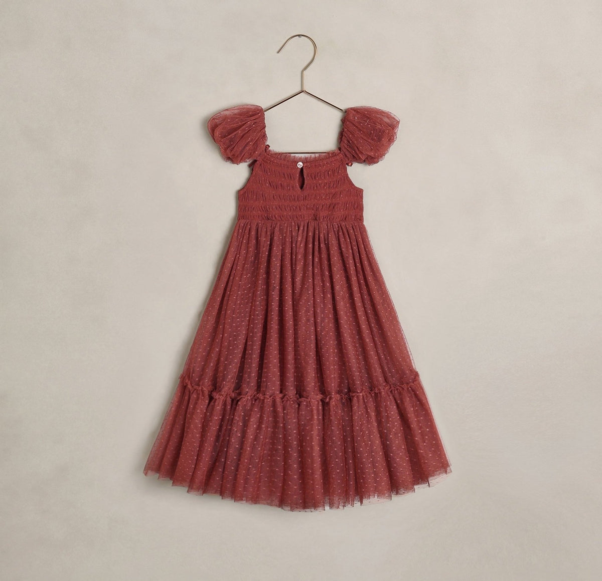 Noralee Clara Dress - Ruby | HONEYPIEKIDS 