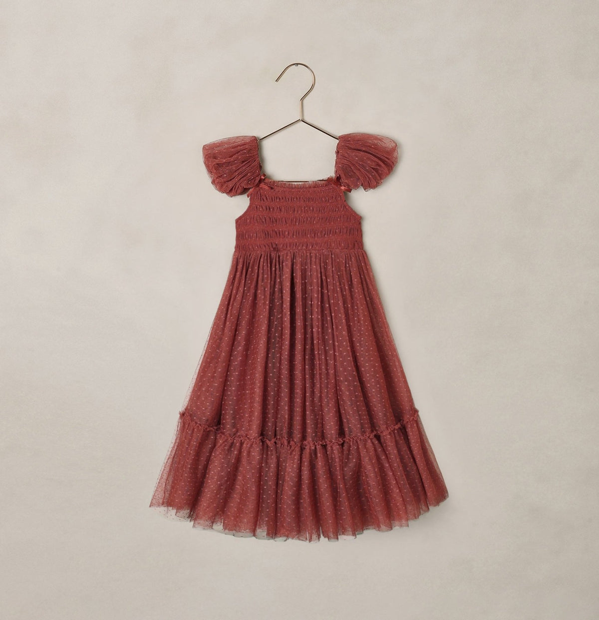 Noralee Clara Dress - Ruby | HONEYPIEKIDS 