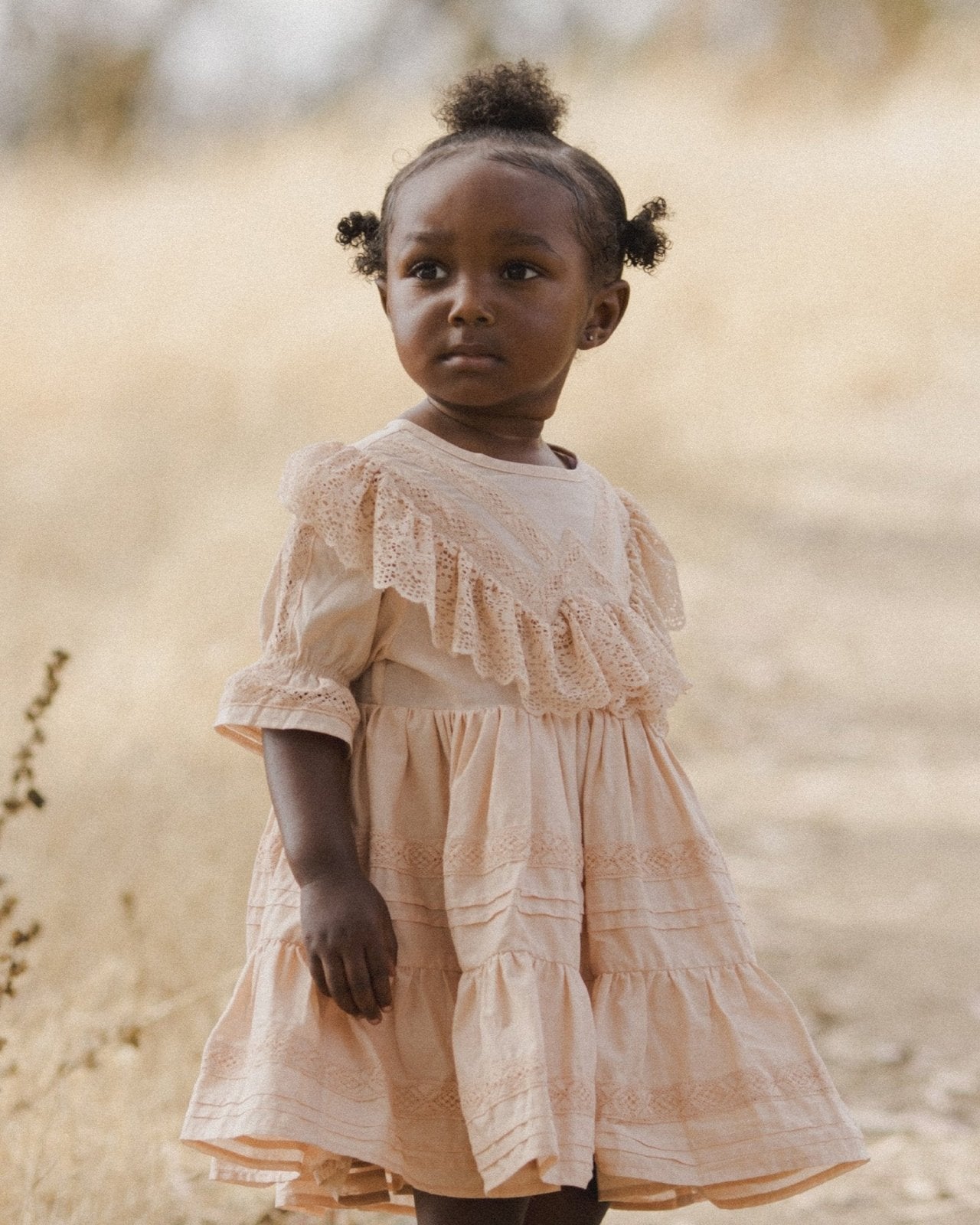 NoraLee Genevieve Dress in Antique - Baby to Youth | HONEYPIEKIDS 