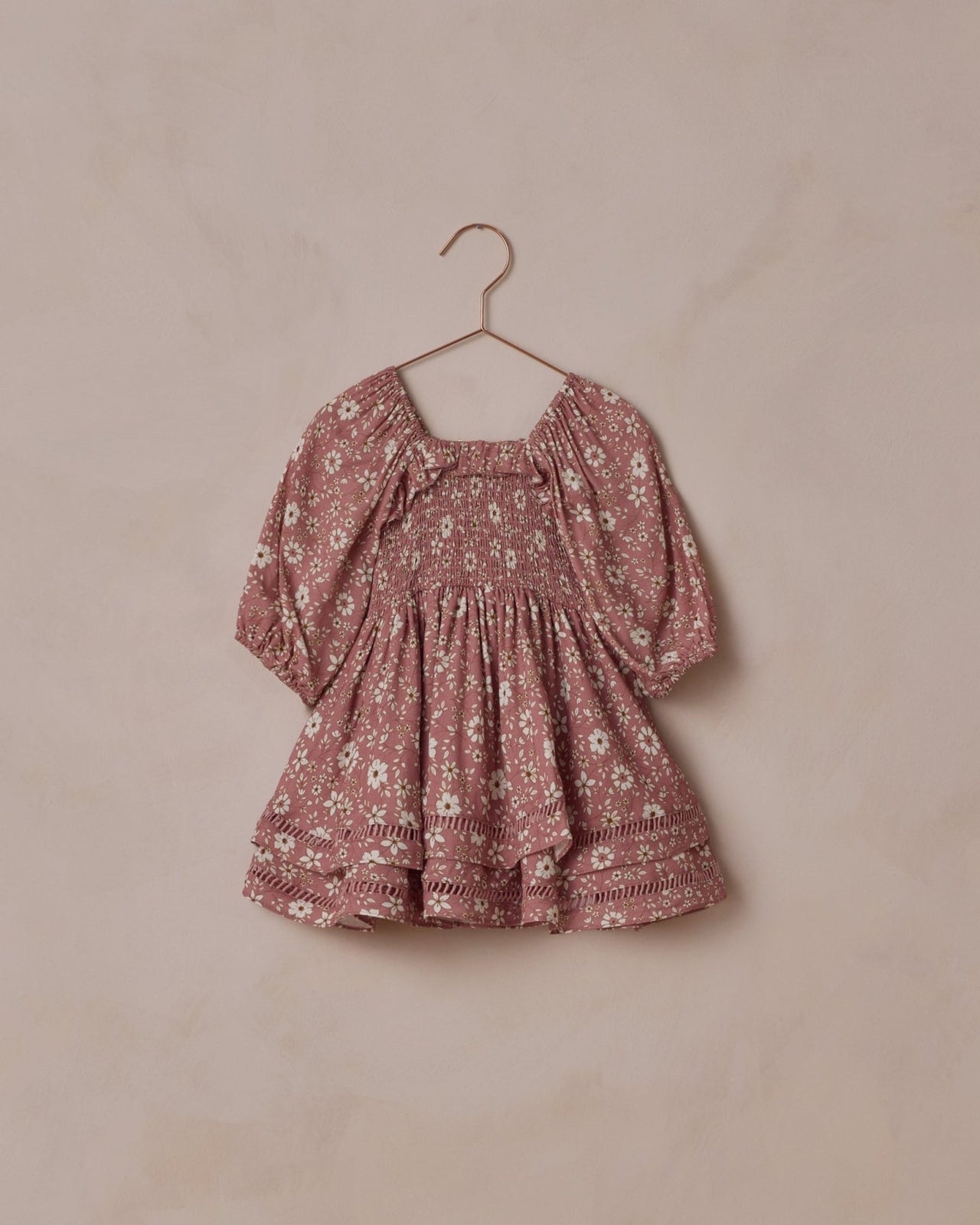Noralee Girls Elodie Dress in Rose Bloom | HONEYPIEKIDS | Kids Special Occasion Dresses