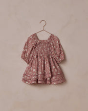 Noralee Girls Elodie Dress in Rose Bloom | HONEYPIEKIDS | Kids Special Occasion Dresses