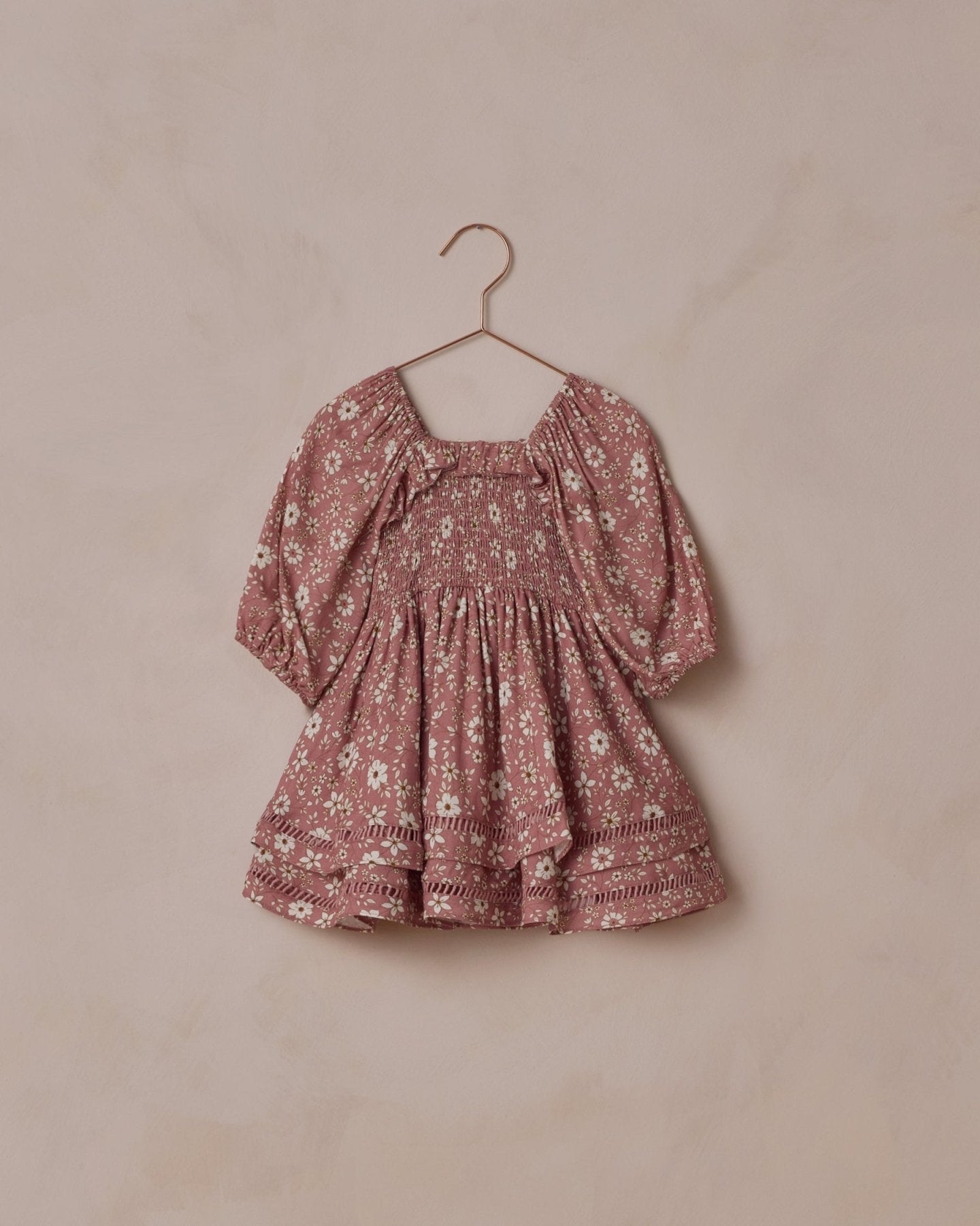 Noralee Girls Elodie Dress in Rose Bloom | HONEYPIEKIDS | Kids Special Occasion Dresses