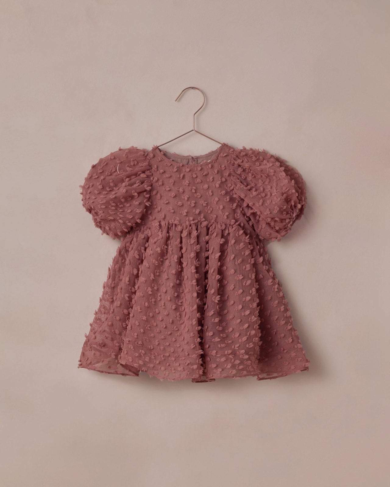 NoraLee Girls Luna Dress in Raspberry | HONEYPIEKIDS