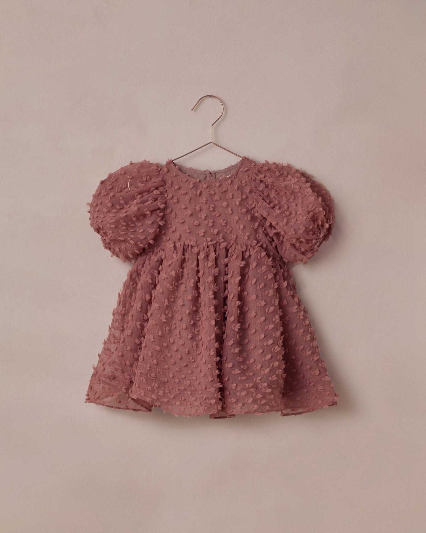 NoraLee Girls Luna Dress in Raspberry | HONEYPIEKIDS