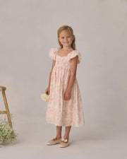 Noralee Hazel Dress Blush English Rose - Ivory  | HONEYPIEKIDS