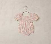 Noralee Hazel Romper - English Rose - Ivory | HONEYPIEKIDS 
