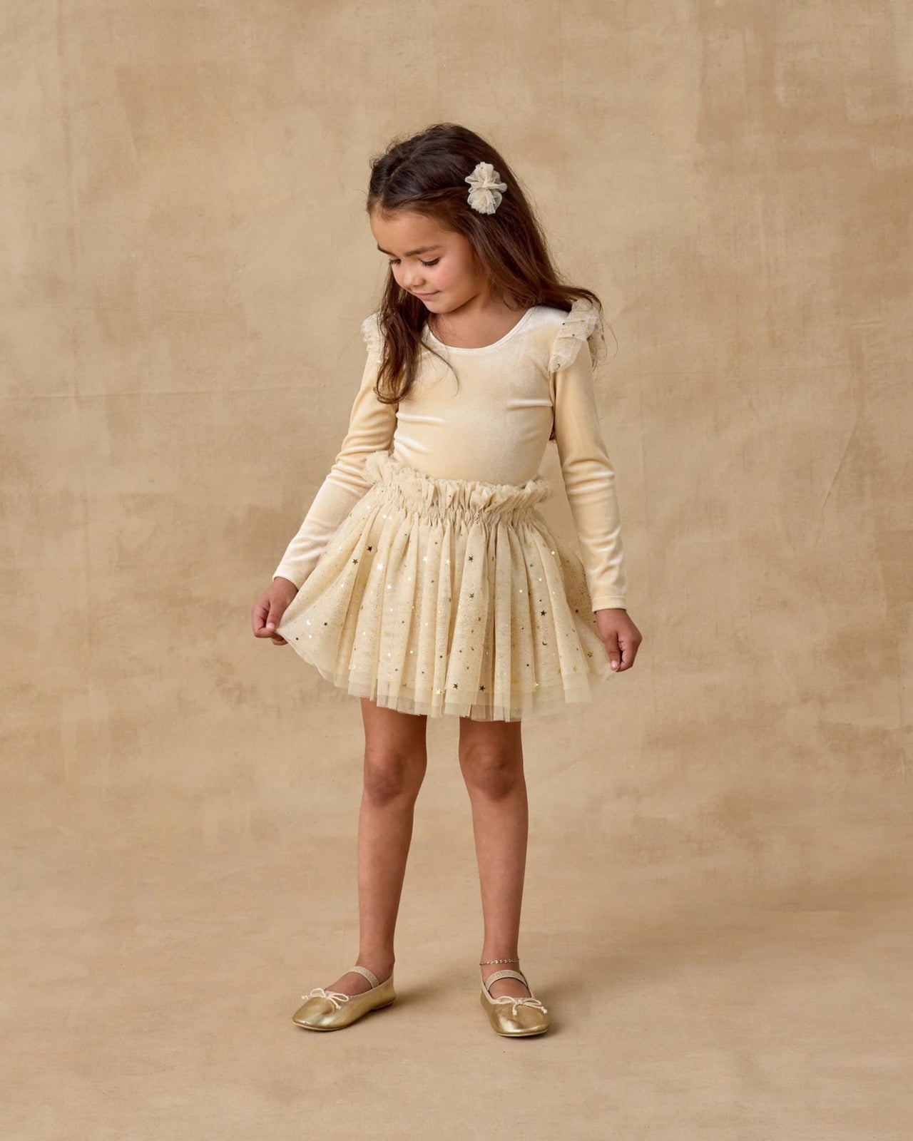 Noralee Lottie Tutu Set - Champagne | HONEYPIEKIDS 