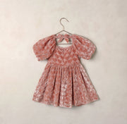 NoraLee Nina Dress - Lipstick Hearts | HONEYPIEKIDS