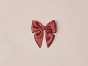NoraLee Norah Hair Bow in RUBY | HONEYPIEKIDS.COM | Kids Hair Bows