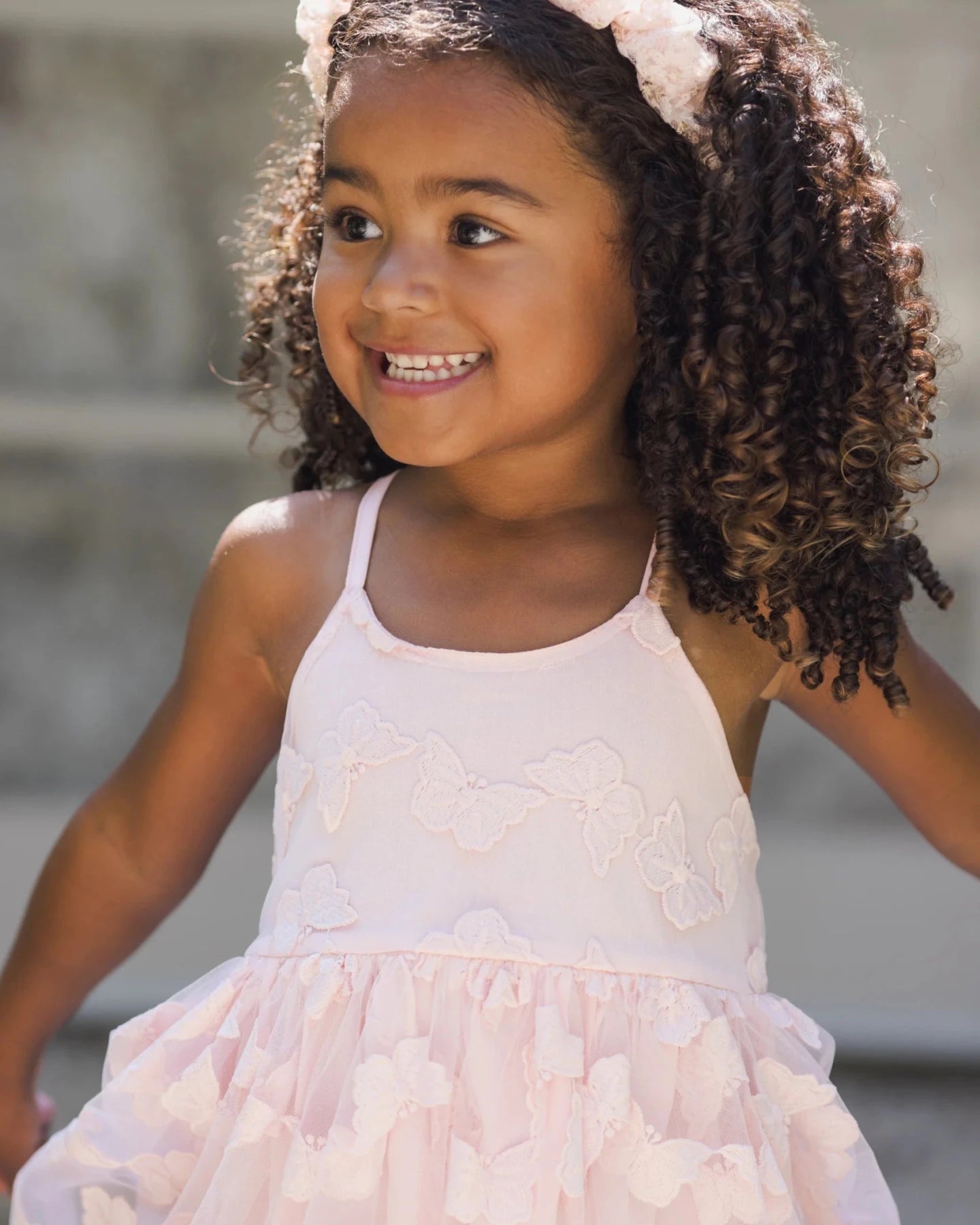 Noralee Pippa Butterfly Dress - Cotton Candy | HONEYPIEKIDS