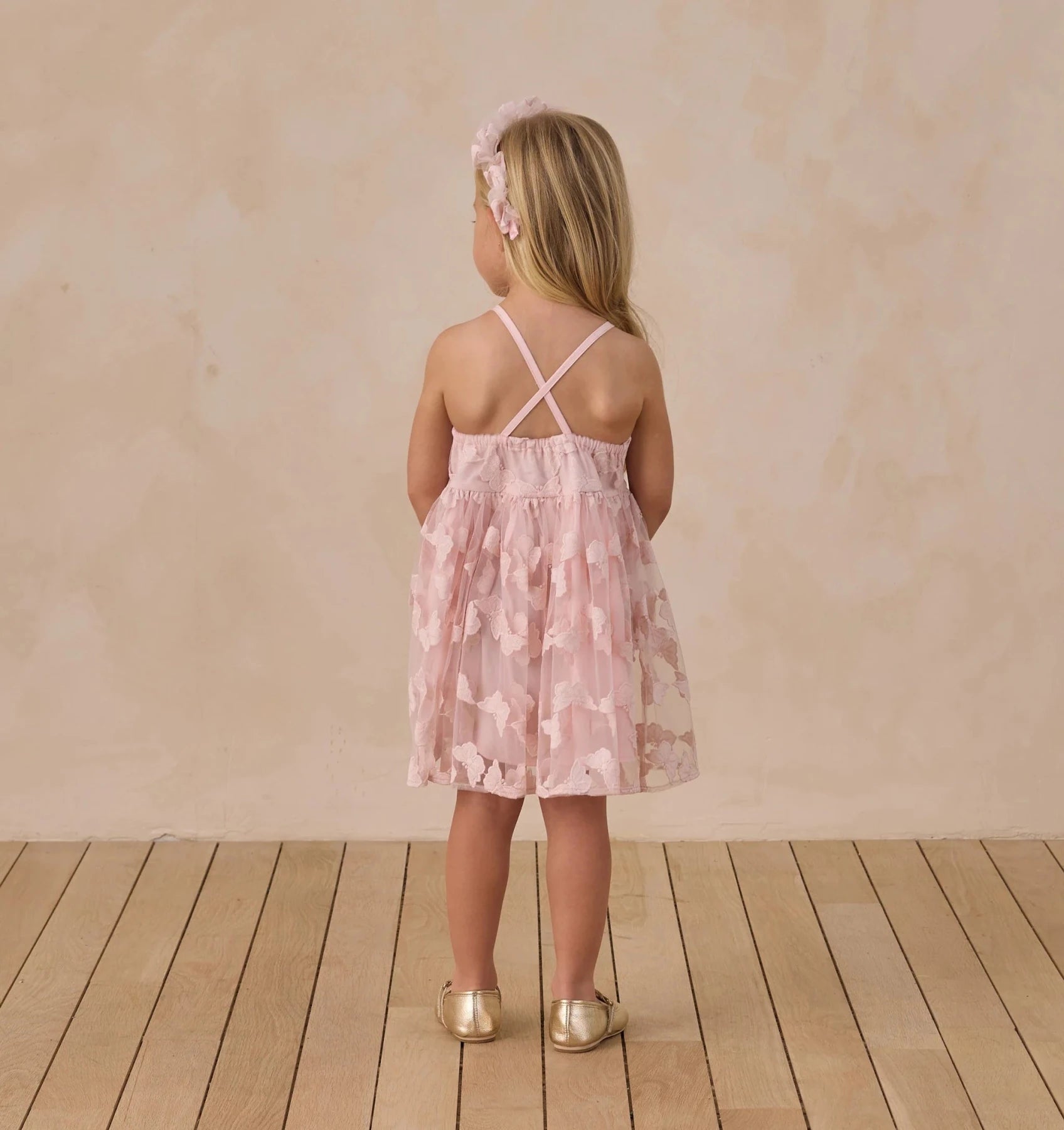 Noralee Pippa Butterfly Dress - Cotton Candy | HONEYPIEKIDS