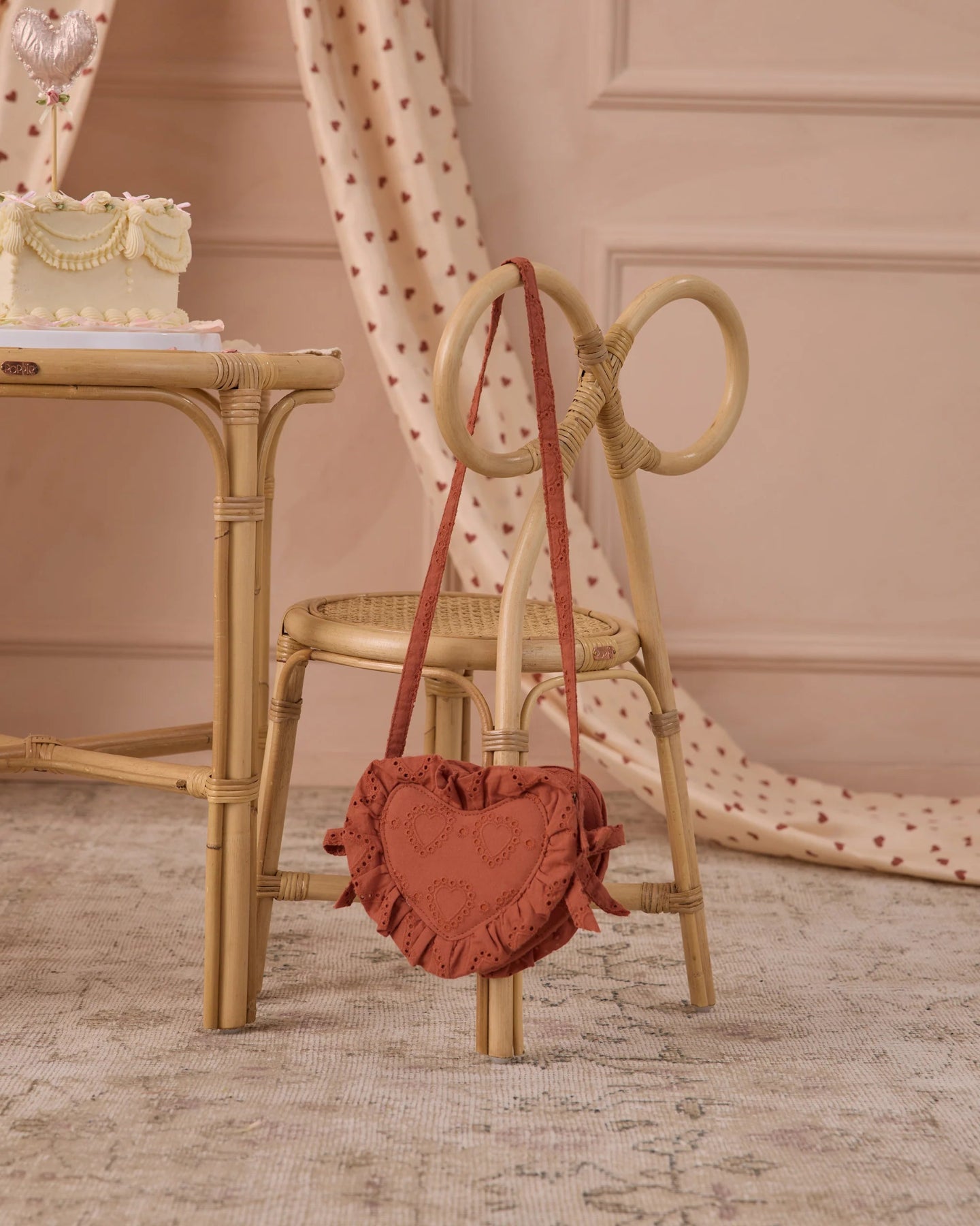 Noralee Red Heart Purse | HONEYPIEKIDS