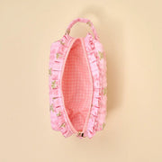 Oh So Fancy PINK Essentials Quilted Cosmetic Pouch | HONEYPIEKIDS
