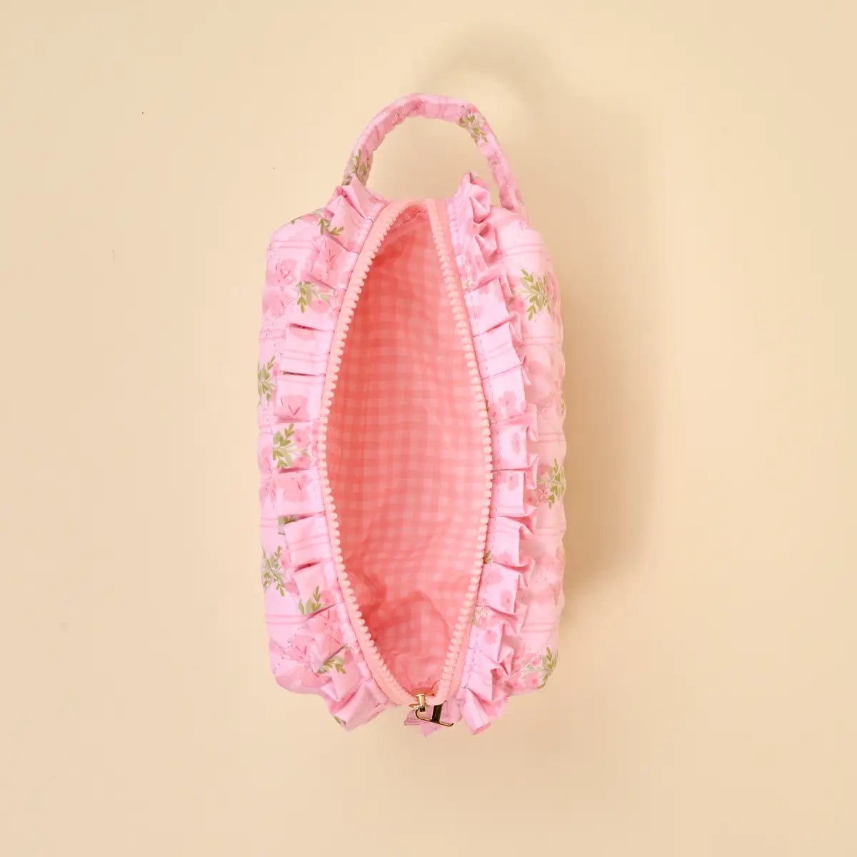 Oh So Fancy PINK Essentials Quilted Cosmetic Pouch | HONEYPIEKIDS