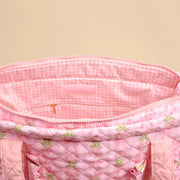 Oh So Fancy PINK Everyday Quilted Tote Bag | HONEYPIEKIDS 