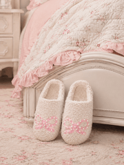 OMG Accessories - Bow Slippers with Pearls (4 PACK) | HONEYPIEKIDS 