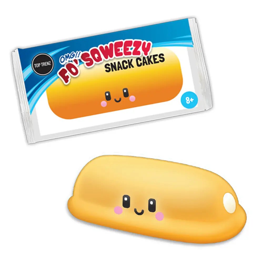 Top Trenz Omg Fo Sqweezy Snack Cakes Edition - Yellow Cream Cake | HONEYPIEKIDS