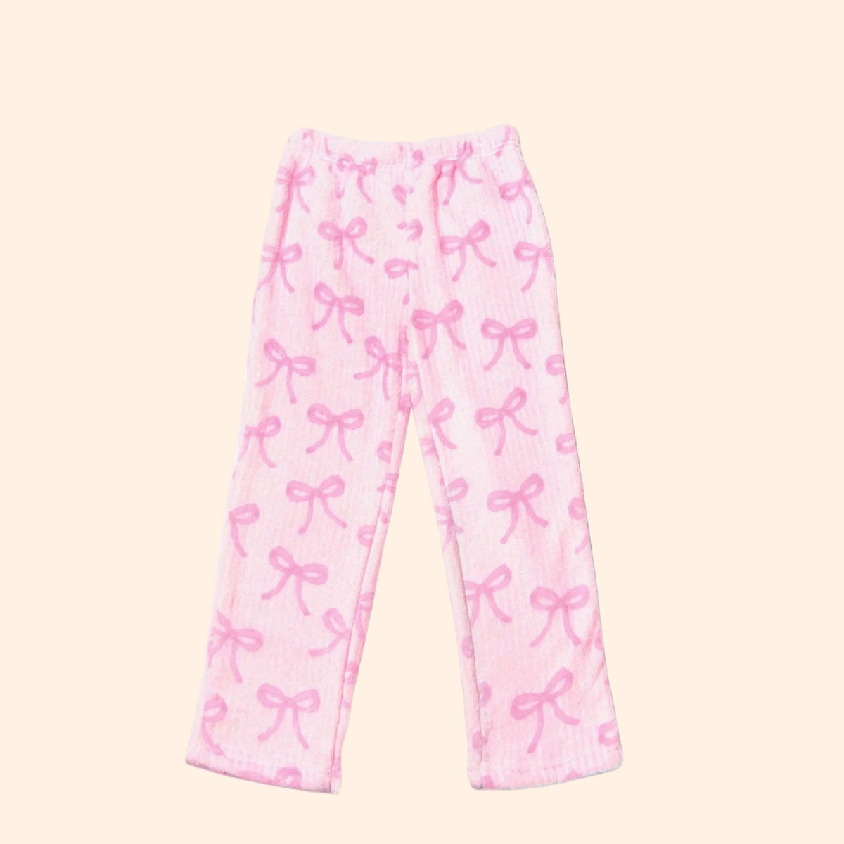 OMG Girls Stripe Bow Print Pajama Lounge Pants | HONEYPIEKIDS