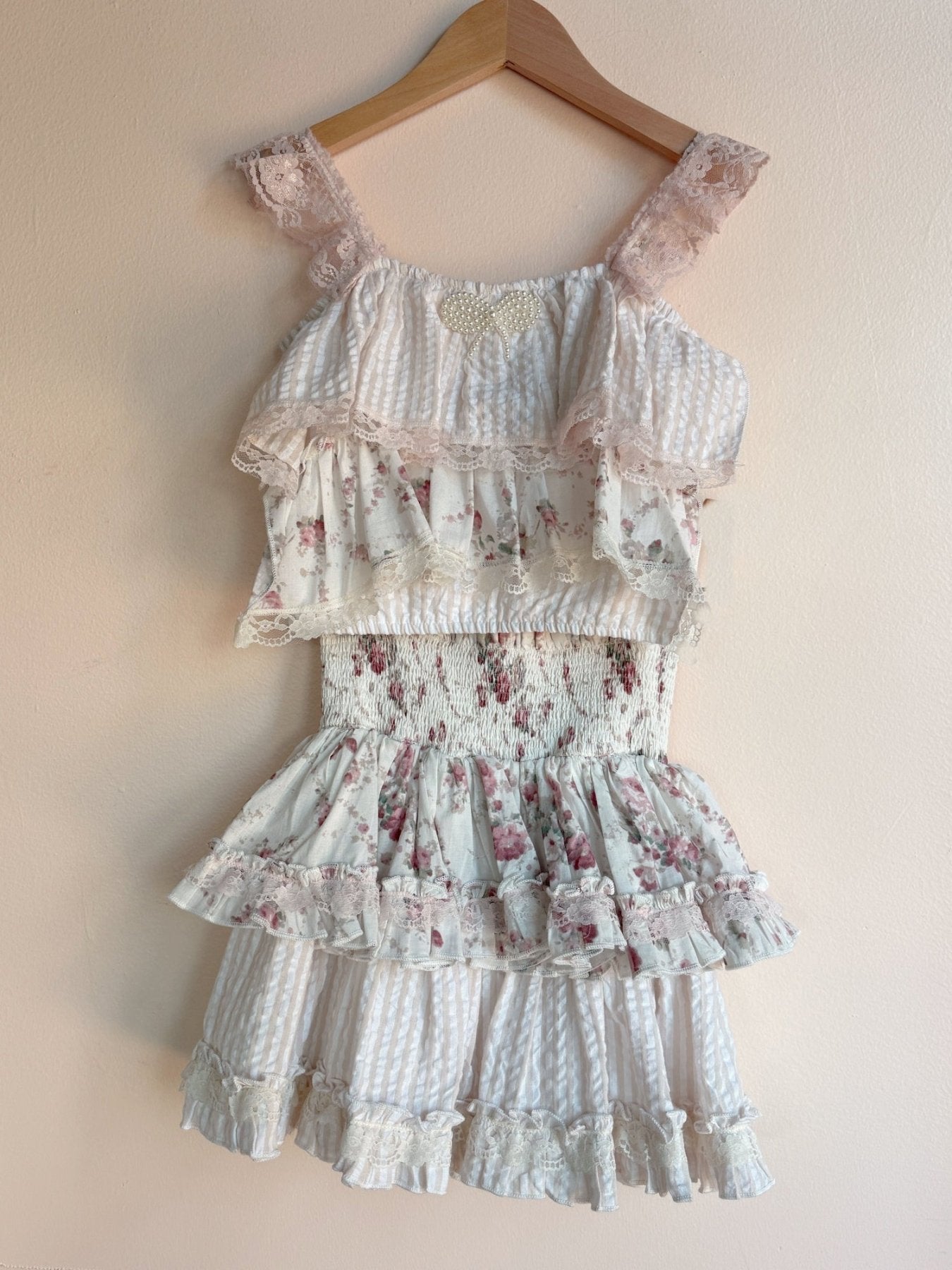 Ooh La La Couture Marlee Floral Top and Skirt Set | HONEYPIEKIDS 