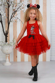 Ooh! La, La! Couture Red Minnie Tutu Dress | HONEYPIEKIDS 