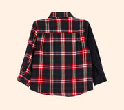 Patachou Boys Balmoral Tartan Shirt  | HONEYPIEKIDS