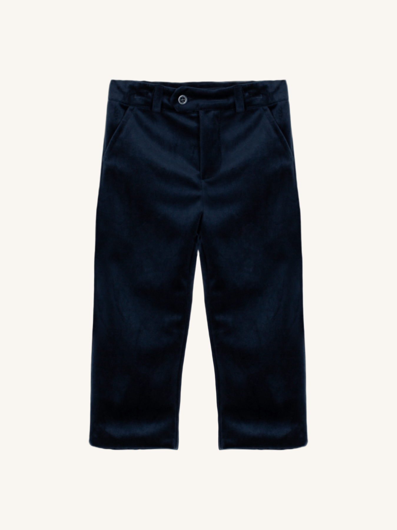 Patachou Boys Navy Blue Velvet Pants | HONEYPIEKIDS 