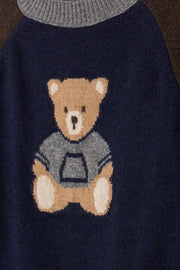 Patachou Boys Teddy Bear Cashmere Blend Knit Sweater | HONEYPIEKIDS 