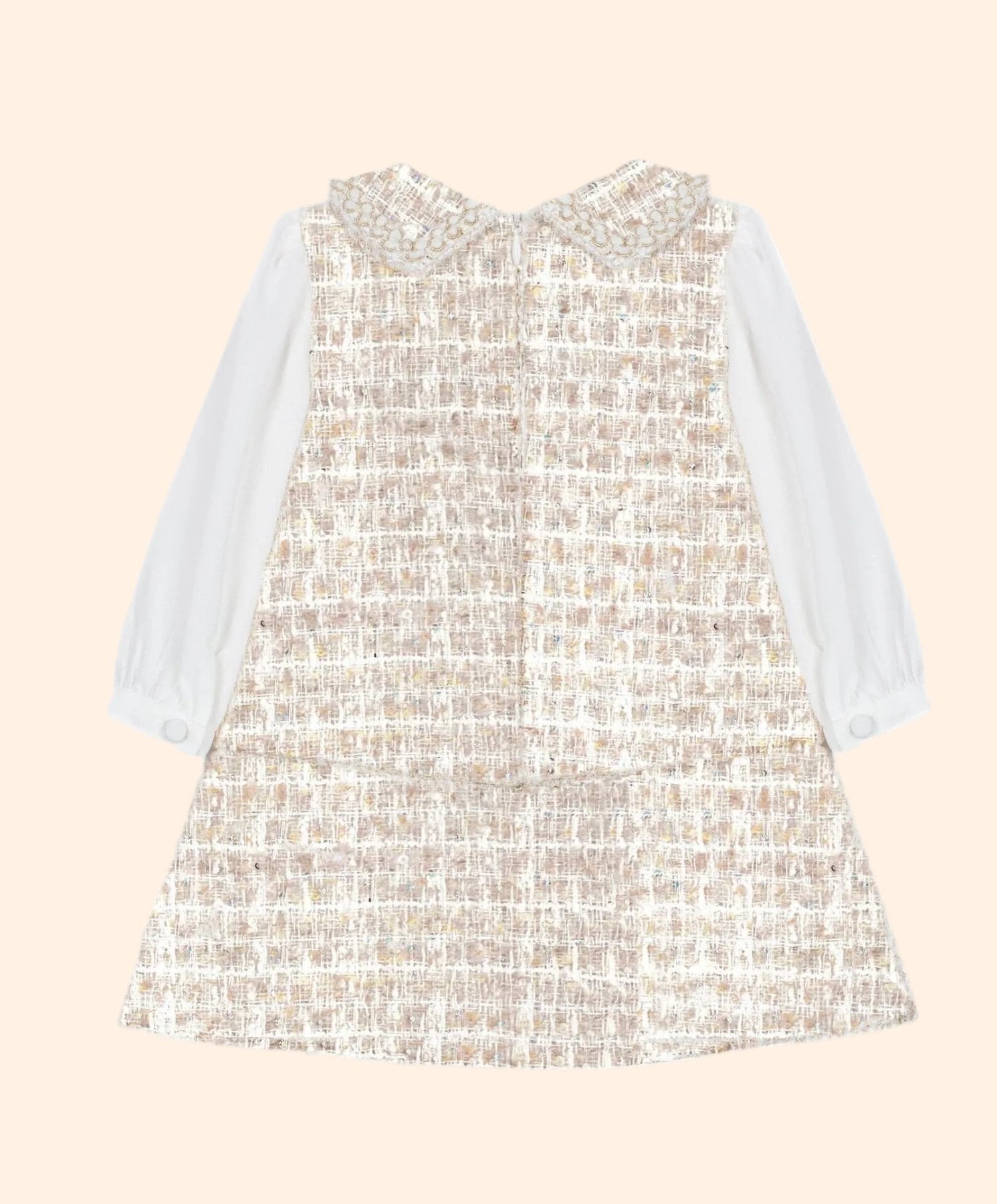 Patachou Girls Sparkly Tweed Dress | HONEYPIEKIDS