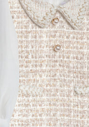 Patachou Girls Sparkly Tweed Dress | HONEYPIEKIDS