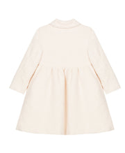 Patachou Girls Beige Boucle Coat With Bow | HONEYPIEKIDS 