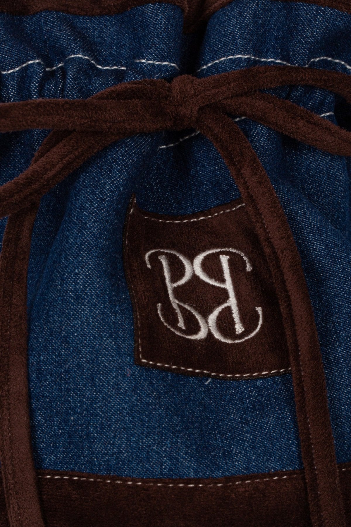 Patachou Girls Indigo Blue Denim Bag | HONEYPIEKIDS 