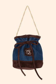 Patachou Girls Indigo Blue Denim Bag | HONEYPIEKIDS 