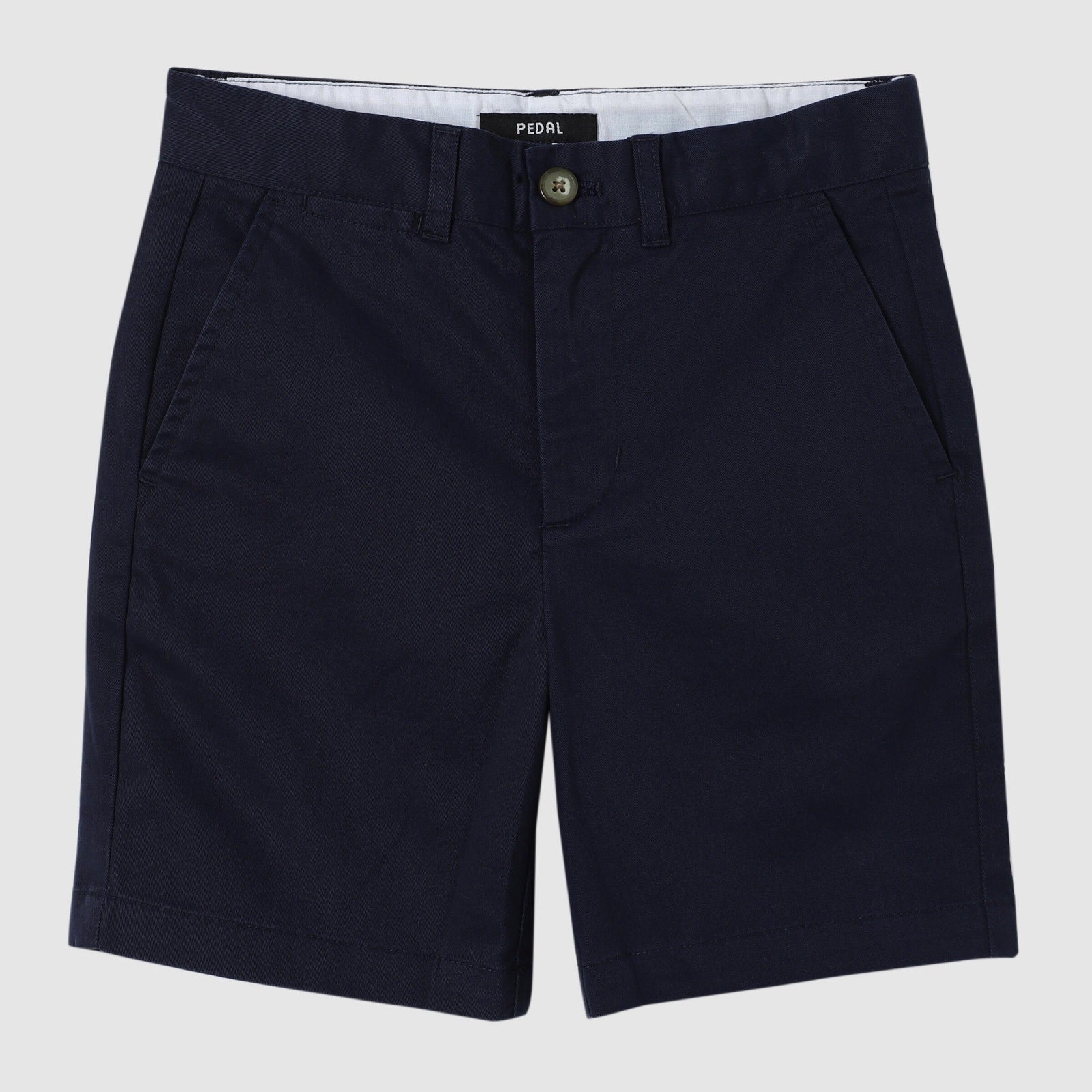 Pedal Boys Chino Short - Navy | HONEYPIEKIDS