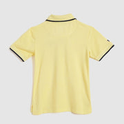 Pedal Boys Lacrosse Polo - Pale Yellow | HONEYPIEKIDS