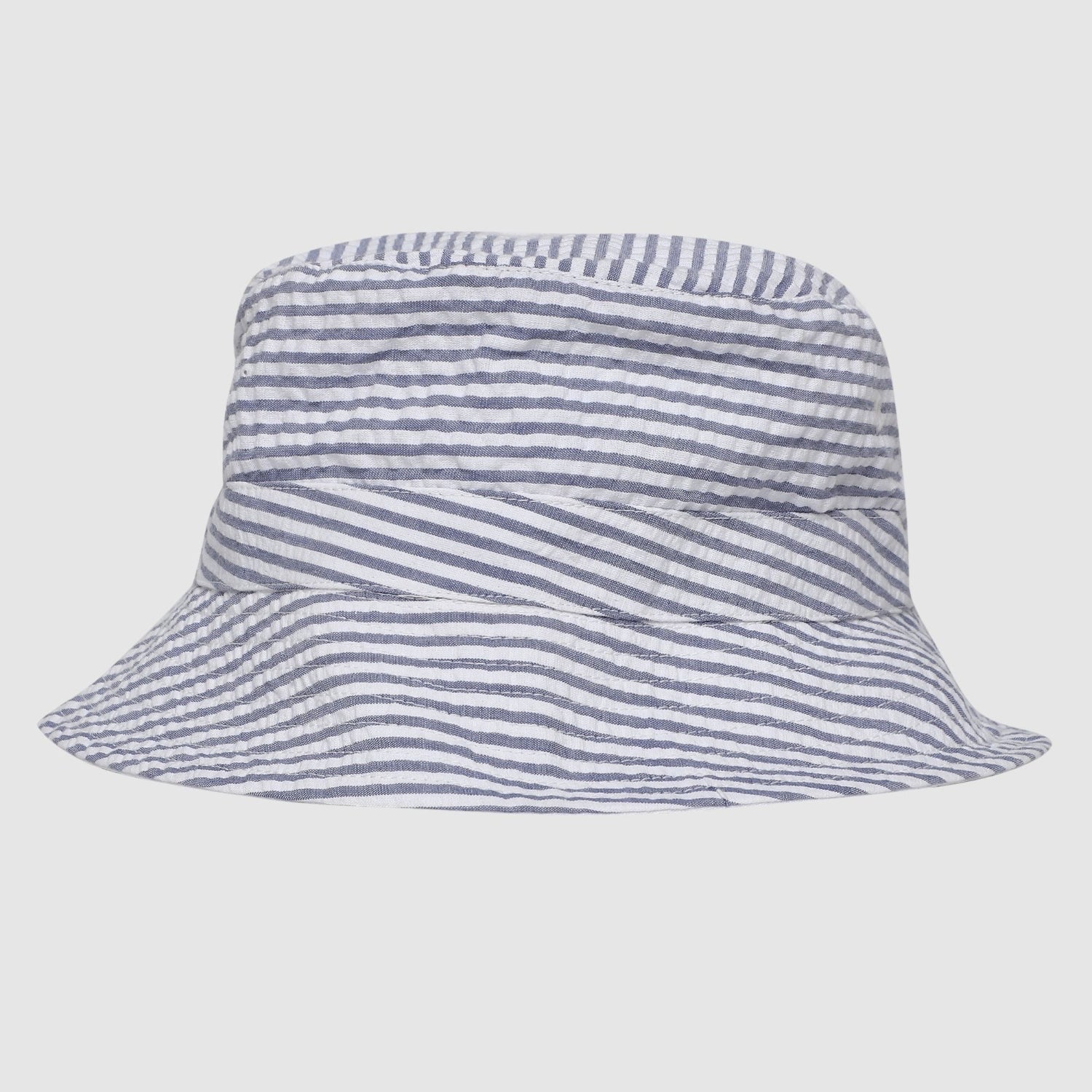 Pedal Boys Seersucker Bucket Hat - Blue | HONEYPIEKIDS