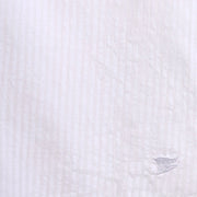 Pedal Boys Seersucker S/S Shirt  - White | HONEYPIEKIDS