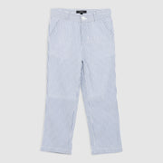 Pedal Boys Seersucker Sportcoat and Pants Set - Blue | HONEYPIEKIDS.COM