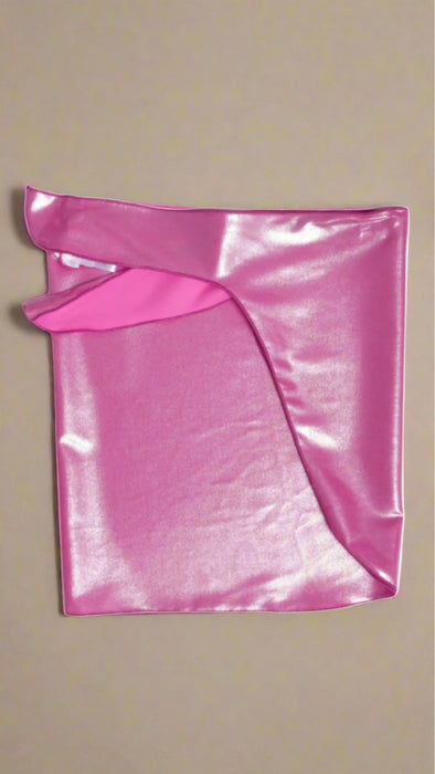 Piccoli Principi Girls Charlotte Glossy Pink Coverup Skirt | HONEYPIEKIDS