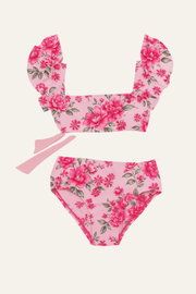 Piccoli Principi KLARA Two Piece Swimsuit - WILD ROSE | HONEYPIEKIDS