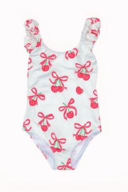 Piccoli Principi One Piece Swimsuit - AUSTRALIA - CHERRIES and BOWS | HONEYPIEKIDS 
